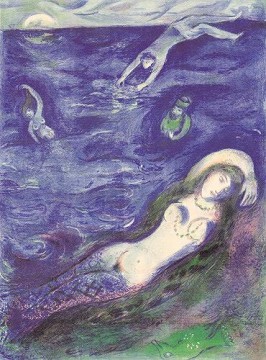 Marc Chagall Werke - So bin ich aus dem Sea Zeitgenosse Marc Chagall hervorgegangen